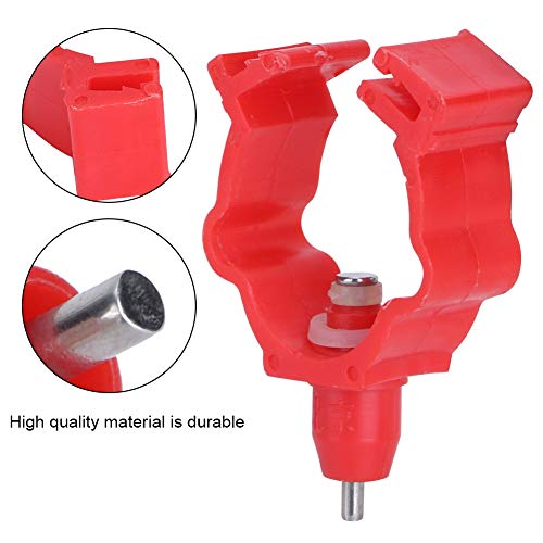 Alimentador de mamilo de água para mamilo de galinha com bico de bebedouro de água 50 peças G1/2in G