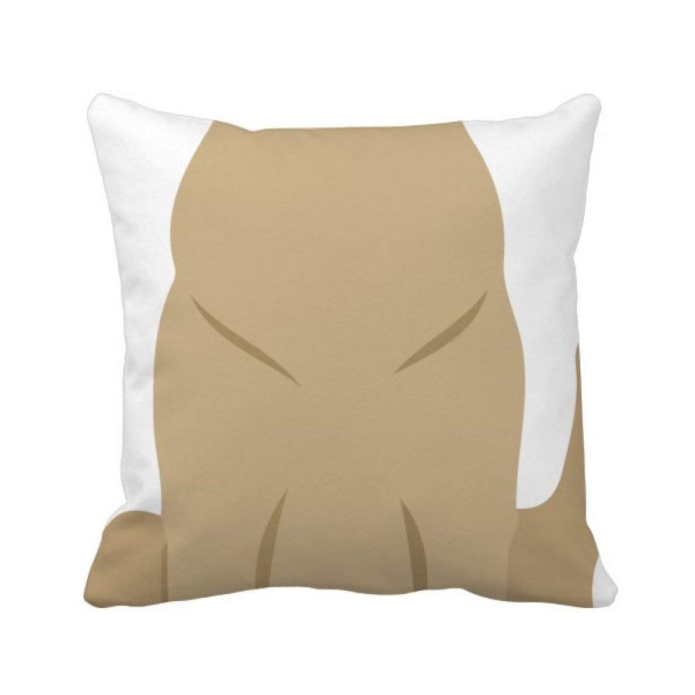 Housse de coussin carrée pour animal domestique en tissu lavable pour chien et chat