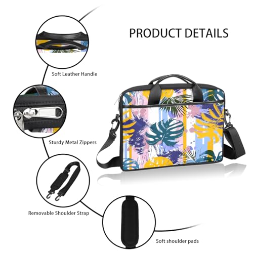 Bolso para Laptop Tropical Leaves 15 Pulgadas miniatura 4