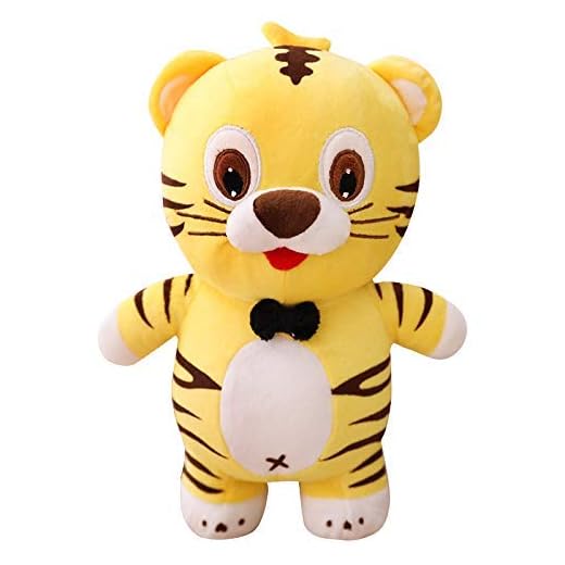 YLHXYPP Fluffig tecknad stor tigerdocka tiger plyschleksak barn pojke sovkudde ren