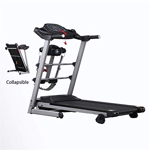 Image of Innovative High-Speed Folding Treadmill Space Saver Fitness Running Machine with LCD Display and Bulit-in Programs Fitness Workout