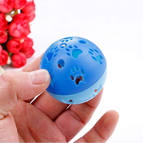 Balacoo Brinquedo de bola para gatos – 20 peças interativas com bola vazada para animais de estimaçã