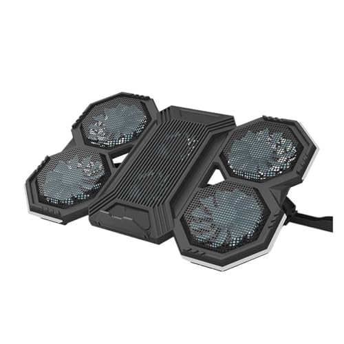 Base para laptop gamer 17 pulg con 6 ventiladores RGB miniatura 6