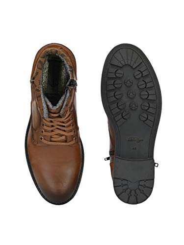 Image of Delize Men's Black /Tan Darby Boots