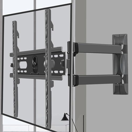 Support mural pour TV inclinable pour supprimer les reflets et optimiser l'espace du salon