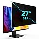 JEHOO 27 Zoll Monitor Blickschutzfilter für Computer 16:9 Seitenverhältnis, Monitor Blickschutzfolie, 27 Zoll Computer Sichtschutzfolie, Privacy Screen Bildschirmschutzfolie Monitor Sichtschutzfilter