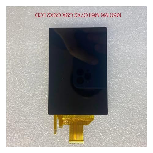 Pantalla LCD compatible para cámaras Canon G7X2 G9X M50 M6 M6II miniatura 3
