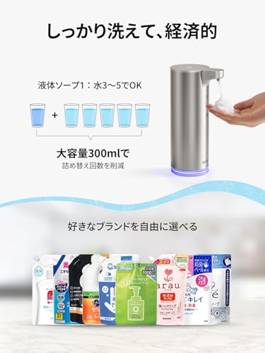 SUNLY 自動ソープディスペンサー Clearis-F の商品画像 4