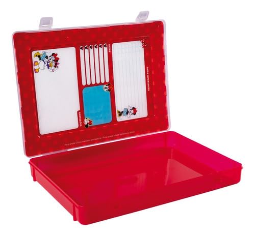 Pasta organizadora Escolar Para Documentos da Minnie Disney