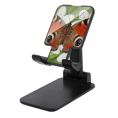 Support de téléphone portable en forme de papillon avec structure réglable et pliable