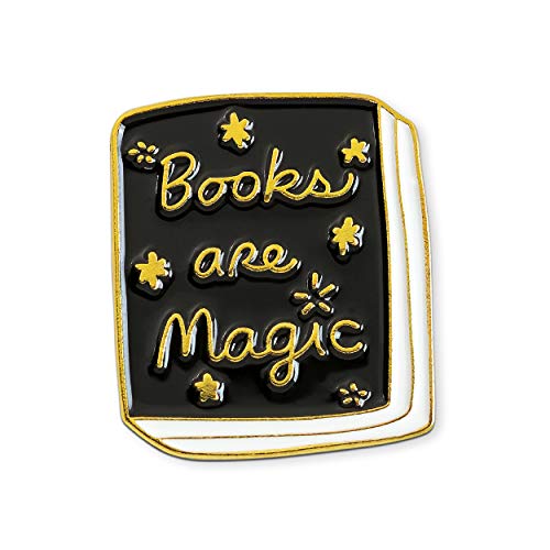 Image of EvolveFISH Books are Magic Lapel Pin - [1 inch Tall]