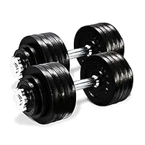 KAKSS Exclusive CAST Iron Adjustable Dumbbells 10 KG to 100 KG (Proudly Made in India) (28)