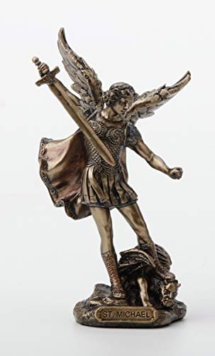 Estatua Resina San Miguel Arcángel 3.35 pulgadas