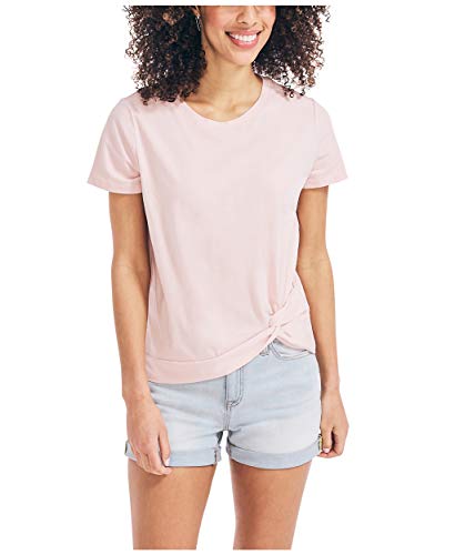 Nautica top noué rose dissimule les imperfections avec élégance en L