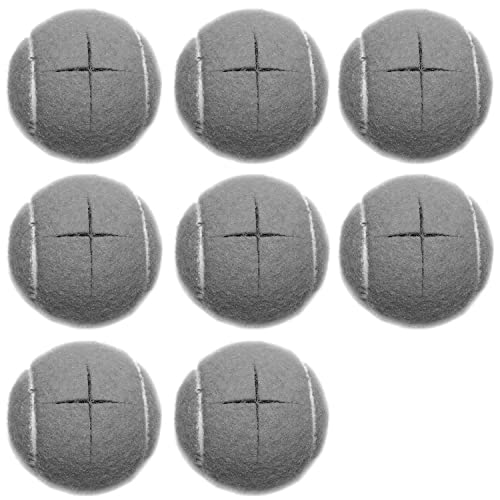 Balles de tennis pieds de meubles URBEST protection sol feutre gris