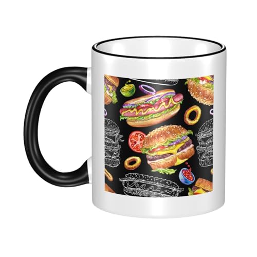 }OJbv e 330ml  ύ ϗ wĩno[K[ dqWΉ  傫 Aj ObY G 蕨 Black