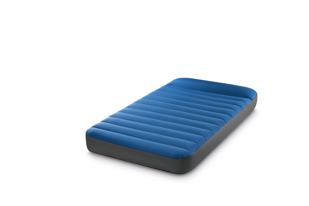 Intex Twin Dura-Beam Premaire Camping Mattress w/ USB150, Inflated Size: 99cm x 1.91m x 22cm (64011)