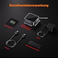 PELADN Mini PC AMD Ryzen 4300U bis zu 3,7 GHz, 8 GB DDR4 RAM, 256 GB SSD, Mini-Computer mit 4K/60Hz Triple-Display über Dual-HDMI und Type-C, WiFi 6, Bluetooth 5.3 für Büro und Homeoffice – Ansicht 9
