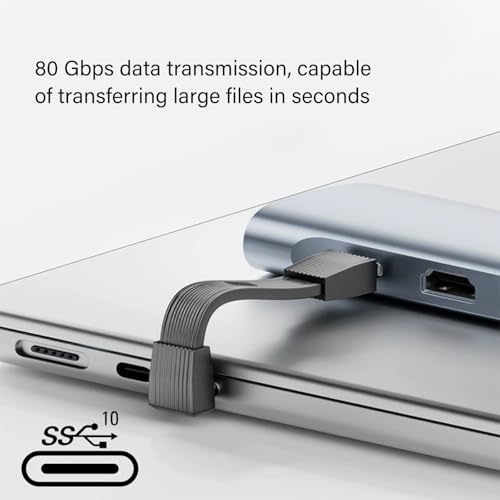 Cable USB5 de alta velocidad con caja para disco duro portátil miniatura 4
