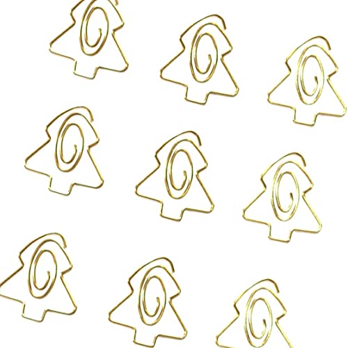 Clips Natalino 27,5Mmx32Mm - 12 Unids - Cartela C/ 12Und Dourado