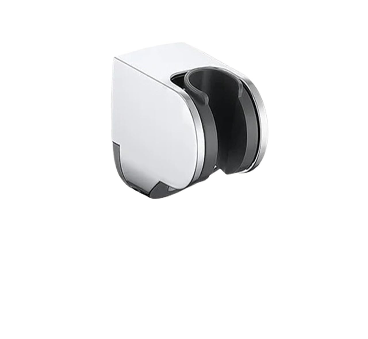 Kldcfhdr Chrome 1Pcs Adjustable Abs Wall Mount Shower Holder(Chrome)