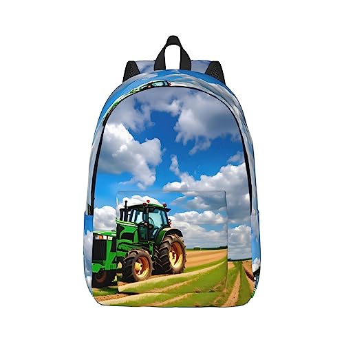 Sac à dos en toile pour ordinateur 15 pouces homme femme voyage camping OdDdot
