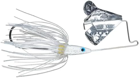 Strike King Unisex-Erwachsene 18BM-72 Tri-Wing Mini Buzz King weiß, 1/8oz
