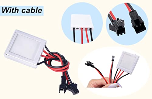 Waterproof Ip67 Bathroom Dimmable Swicth Led Dimmer 12V Touch Sensor 3A Touch Sensor Switch 12V Touch Dimmer For Mirror Light With Male-Female Cable #TOP5