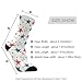 KLL Americana Star Scatter Fashion men crew socks running lightweight wicking mid crew socks (2-Pair)