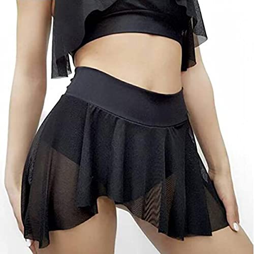 AOCRD Women's Sexy Charming High Waist Pole Dance Ruffled Shorts Hot Pants...