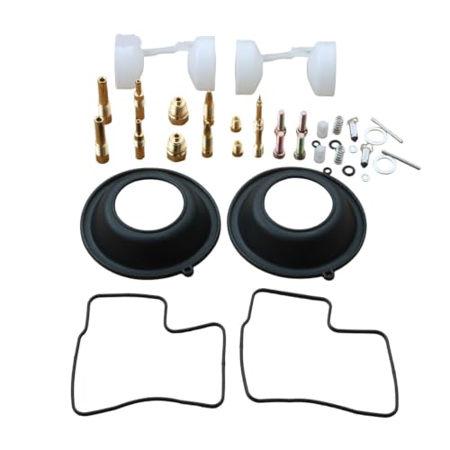 Kit réparation carburateur XL650 V Transalp membrane joint gicleur pour moto de 1987 à 2000