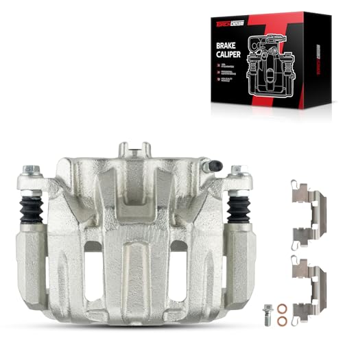 Image of Torchbeam Front Brake Caliper Left for Honda 2012-2016 CR-V 2.4L, Honda 2007-2011 CR-V, Honda 2005-2010 Odyssey, Front Left Caliper Replace # 19B2958