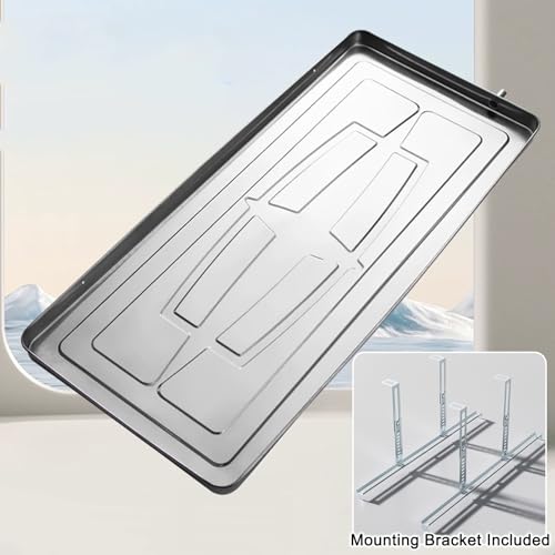 Bac de drainage en acier inoxydable durable pour unité de climatisation - 3