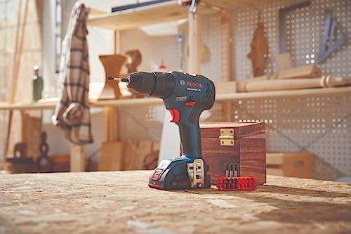 Bosch GXL18V-240B22 18V 2-Tool Combo Kit with 1/2 In. Hammer Drill/Driver, Two-In-One 1/4 In. and 1/2 In. Bit/Socket Impact Driver/Wrench and (2) 2 Ah Standard Power Batteries thumbnail 14
