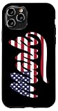 Installation facile Coque pour iPhone 11 Pro Marque : drapeau américain