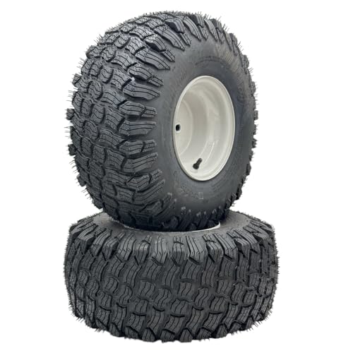 20x8.00-8 Reaper Lawn Mower Wheel - Set - 3/4 Inch Axle, 2.90 Inch Hub