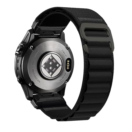 Image of Premium Nylon Strap 22mm for Garmin Forerunner 945, Fenix 5, 6, 7 Smartwatch - Alpine Loop