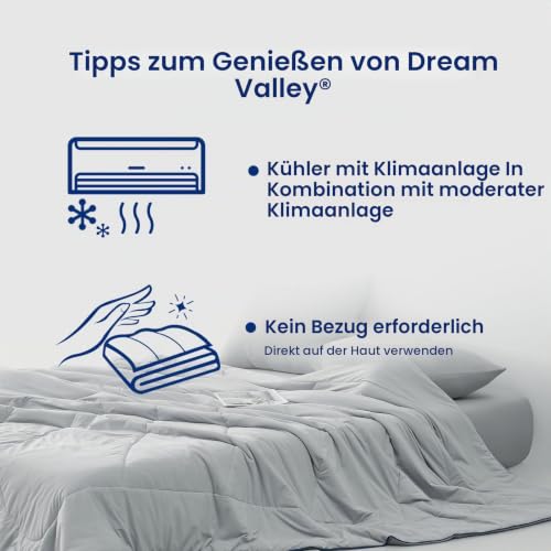 Dream Valley® Outlast® Kühldecke, NASA-Klasse Technologie Q-Max > 0,4 weich Selbstkühlende Decke… – Ansicht 6