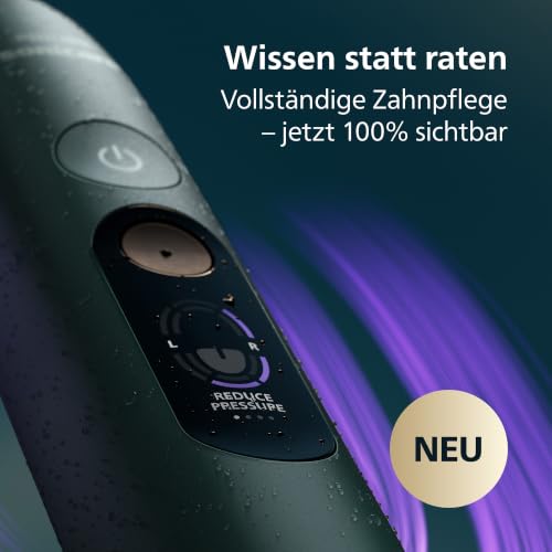 Philips Sonicare Next-Generation DiamondClean 8000 elektrische Zahnbürste – mit intelligenter Andruckkontrolle und 15 Einstellungen… – Ansicht 3
