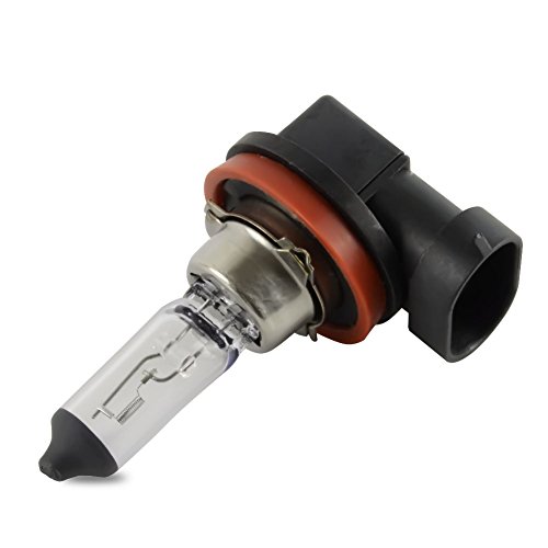 Safego H11 Halogen Headlight Bulb 2Pcs 55W Halogen Bulbs Replacement for Car Headlight Bulb 12V Xenon White,1 Year Warranty