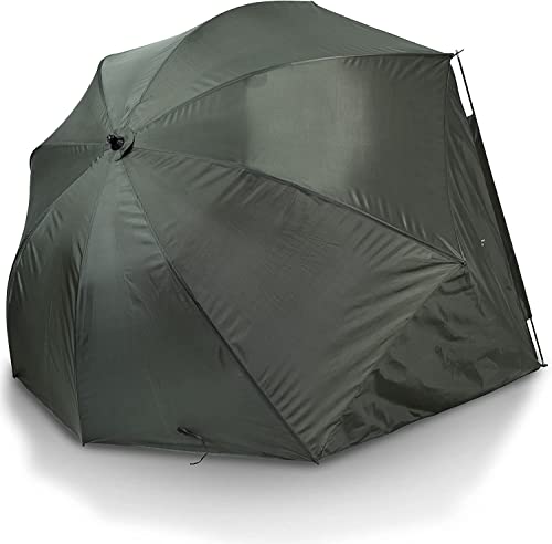 NGT Large 50" Brolly Shelter Umbrella System + Sides Carp Coarse Fishing 125cm 1-2 Man - Image 4