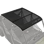 KEMIMOTO-6-Seat-Crew-Roof-Soft-Top-Sunshade-Airflow-Net-Mesh-Roof-Compatible-with-2017-2024-Polaris-Ranger-Crew-XP-10002020-Ranger-1000-Crew2014-Ranger-XP-900-CREW2015-2016-Ranger-XP-570-Crew