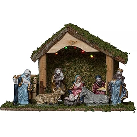 HOGAR Y MAS Portal de Belén LED 32X13X20CM Cover