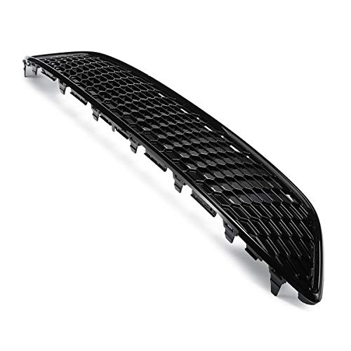 Smanni Black Car Front Bumper Honeycomb Mesh Centre Grill Panel Grille Grill Fit For Ford For Focus Mk3 St Line 2015 2016 2017 (Color : Red) #TOP5