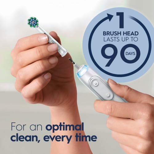 Image of Oral-B Genius X Limited Rechargeable Electric Toothbrush with 1 Replacement Brush Head, Travel Case, White