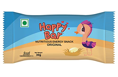 Happy Bar Code Happy Bar - The Original Energy Bar, 30g X 12 Bars - Price History