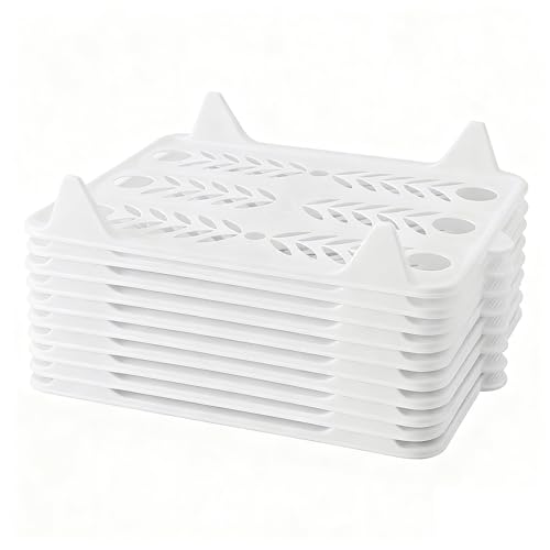 GILLOTO 10 PCS T Shirt Organizer for Clothes Storage, Stackable Closet Organizer with Easy Access, Shirt Folder Board, Sturdy and Durable, Clothes Folder