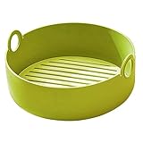 Accessoire de friteuse à : notre doublure en silicone pour friteuse à peut vos besoins en matière de doublure de friteuse à ! la ligne en silicone souple au fond vous permet de cuire les aliments en moins de temps, panier de friteuse à multifonction.