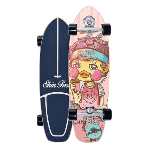 Skateboard SurfskatevXP[g{[h32C`hN[U[lpS҃T[t{[hLAND CARVERSȃXP[g{[hqւ̃v[gł (Rabbit)