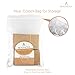 BEADNOVA Earring Cards for Display 100 Pcs Kraft Paper Earring Display Cards Ear Studs Card Jewelry Card (2 x 3.5 Inches, Brown)